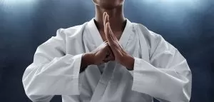 Karate Hands Background
